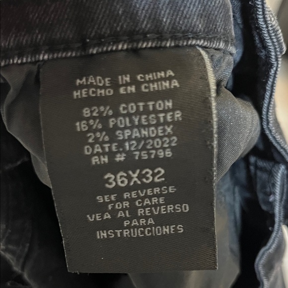 Waimea Men's Distressed Shredded Ripped Black Skinny Jeans Size 36 - Picture 9 of 9